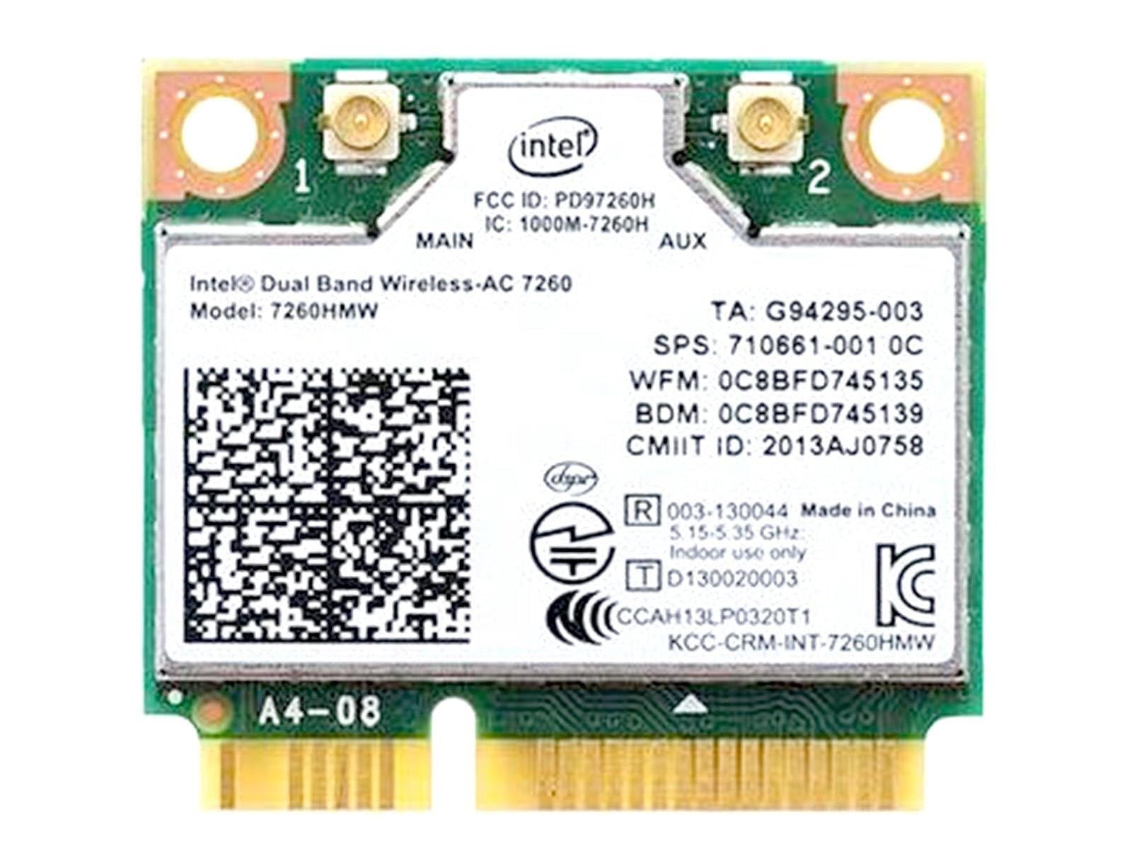 emi♡ Amazon.com: Intel Dual Band Wireless-AC 7260 7260HMW Half